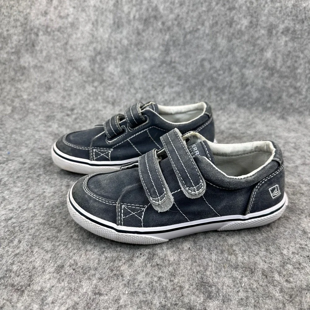Sperry Top-Sider Halyard Toddler Boys Boat Shoes Size 11M Navy Slip On Casual
